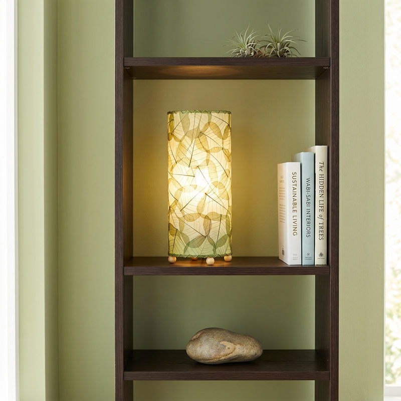 Quintan Metal Novelty Lamp, Green