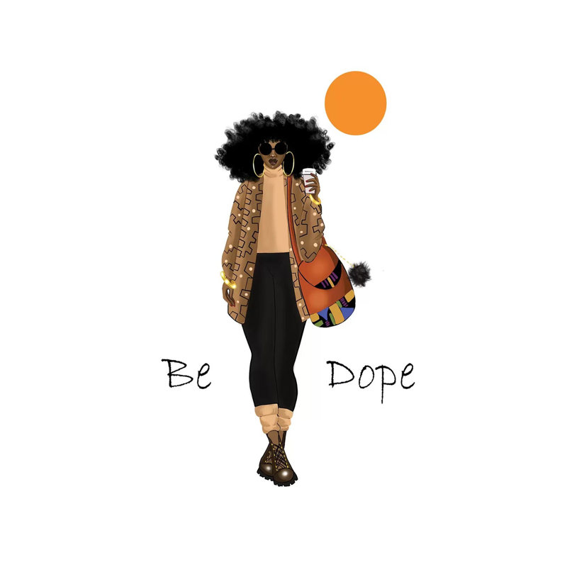 Be Dope - Print on Canvas, Wrapped Canvas, 66.04 cm H x 45.72 cm W x 1.91 cm D