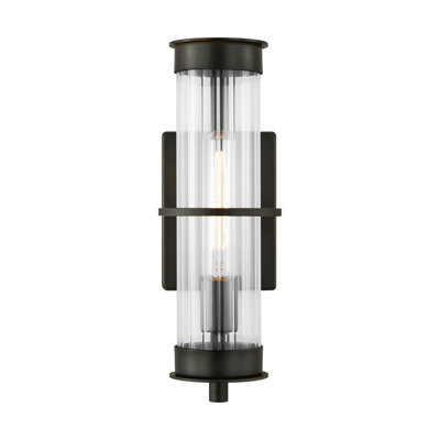 Blesse Single Light Cylinder Outdoor Wall Light