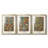 WM MORRIS Series DCCCXCIX  -Custom Framed  Premium Print W Matt - 3 Pieces-687193750-687193749