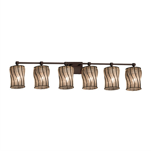 Delvecchio 6 - Light Dimmable Vanity Light, Matte Black