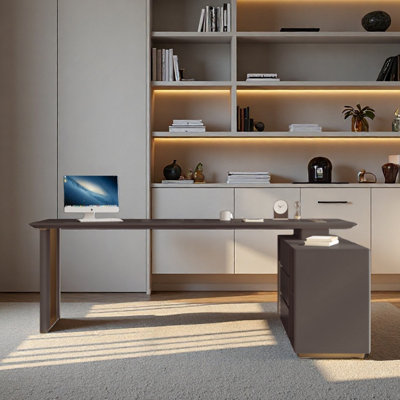 Bureau simple avec tiroir pour ordinateur