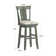 Fortville Swivel Upholstered Counter Stool