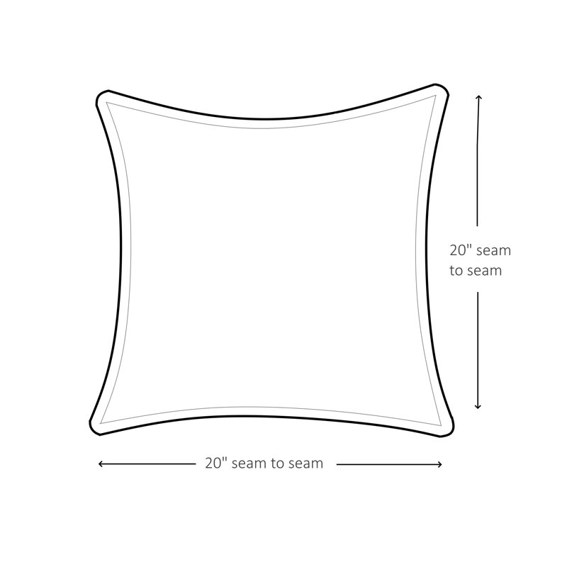 Geometric Throw Pillow, Light Blue