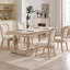 Chaises de salle à manger de style champêtre français, rembourrées avec dossier en forme d'éventail, techniques de tréfilage et de sculpture, démontables pour le salon, la cuisine et le restaurant