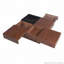 Table basse de rangement en bois d'acacia de 35 pouces au design intemporel et amplement de rangement pour la vie moderne