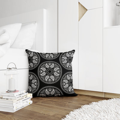 Housse et insert de coussin décoratif en polyester