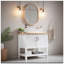 Meuble-lavabo 32 po avec lavabo et tablette ouverte