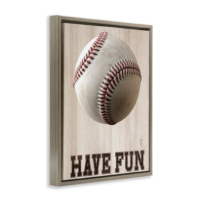 Cadre flottant Have Fun Baseball, design par Marcus Prime