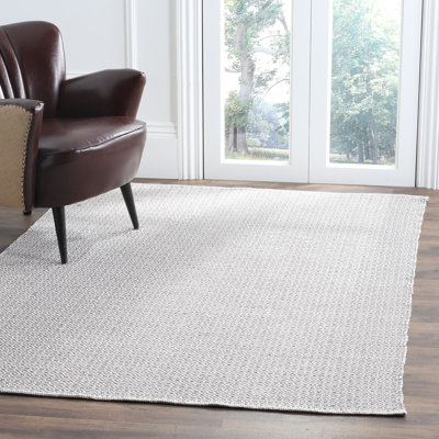 Bester Hand Woven Cotton Geometric Rug