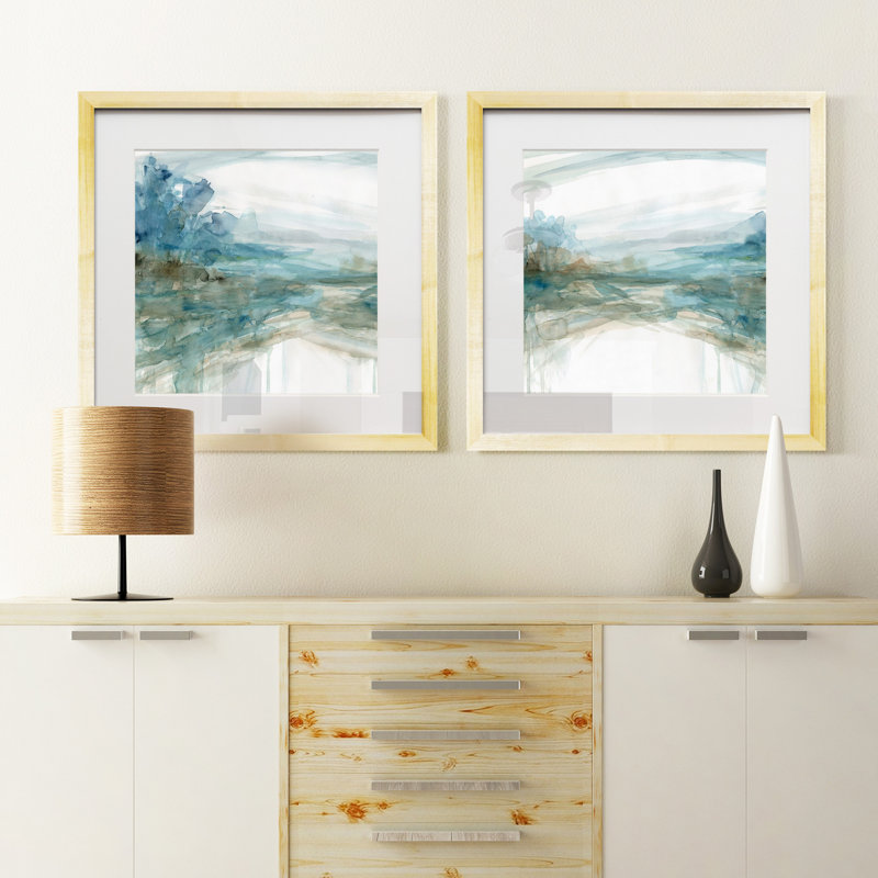 Cime scintillante, ensemble de 2 reproductions d’art encadrées sur papier