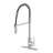 Westbrass Pull Down Spray Kitchen Faucet-59881602