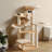 6 Tiers Cat Tree with Condons,Perch,Scratching Posts-117521388