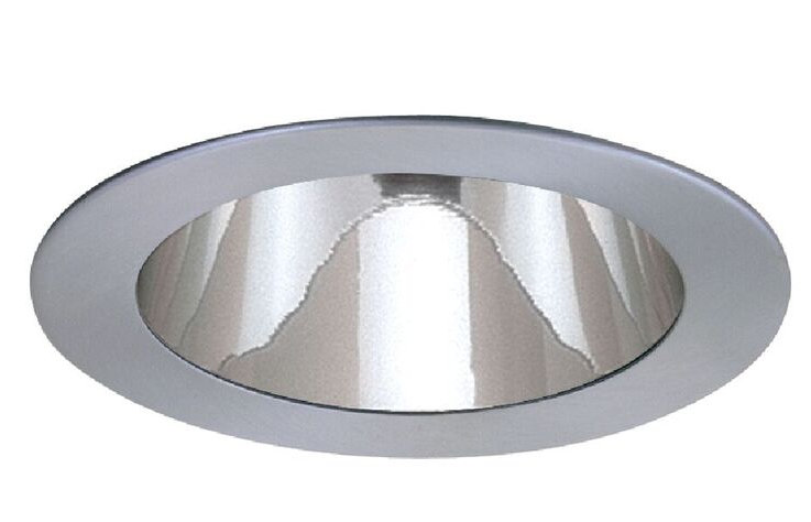 Bordure réfléchissante 4 po, Transparent / Nickel