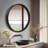 Karrina Accent Wood Round Mirror-1627551902-1627551901