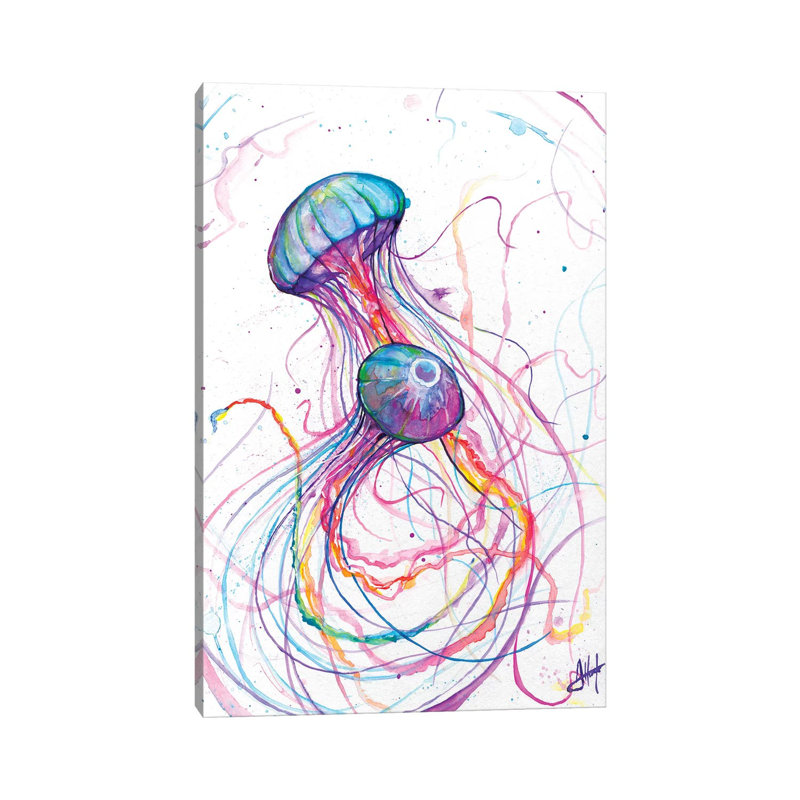 Art You You Jelly, Toile tendue, H 18 po x l 12 po x 1,5 po