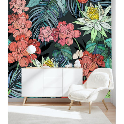 Benders Floral Tile