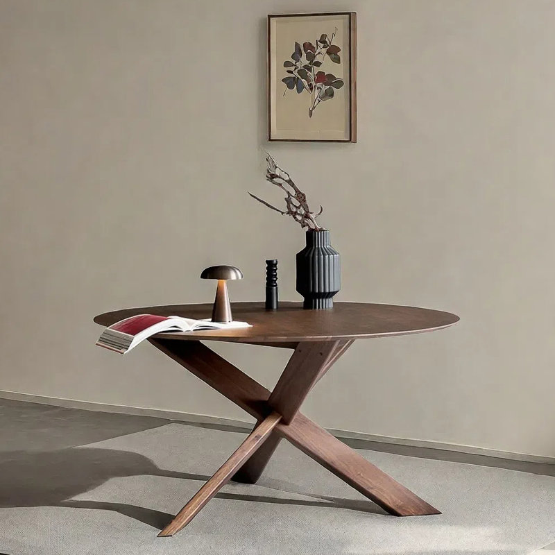 Table de salle à manger Vintage, H 29,52 po x L 59,05 po x l 59,05 po