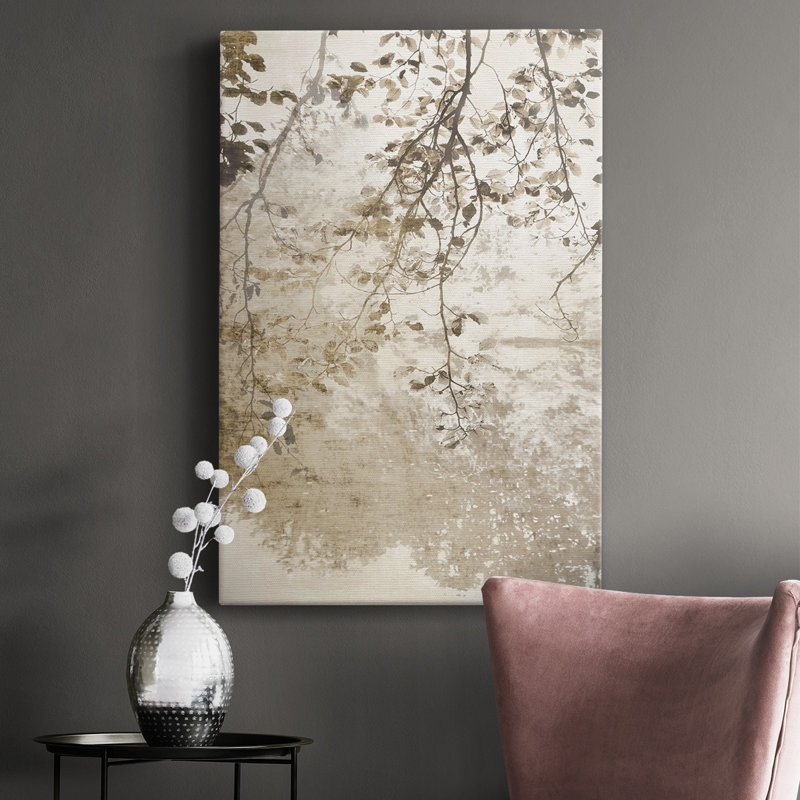 Toile encadrée de qualité supérieure Fresco - prête à être accrochée, H 60 po x l 40 po, Toile tendue, Sans cadre
