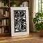 Ornamental Floral Frame Art Deco - Wrapped Canvas-1116968104-1116968082