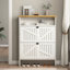 Armoire à chaussures pliante en MDF multi-fonctionnelle, moderne et minimaliste