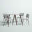 Hamon 4 - Person Four Leg Dining Set