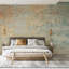 Murale abstraite turquoise Patina-796085346