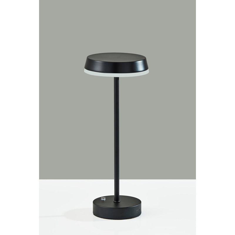 Jimmy LED Cordless Table Lamp, Matte Black