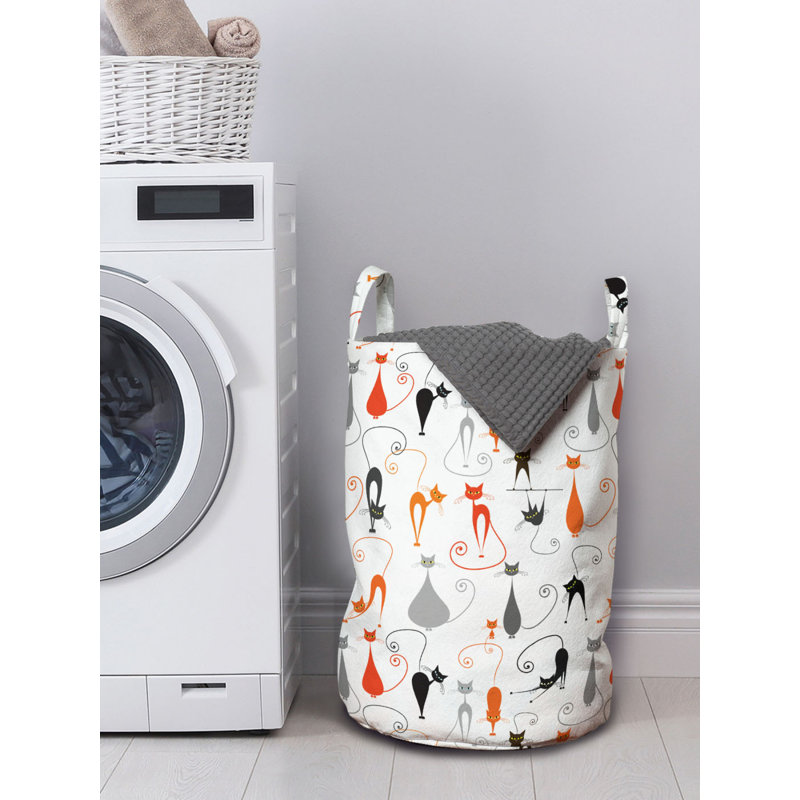 Fabric Laundry Bag with Handles