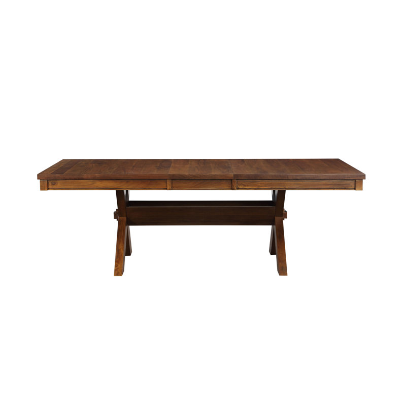 Apollo Walnut Finish Dining Table (Not Including Chair)
