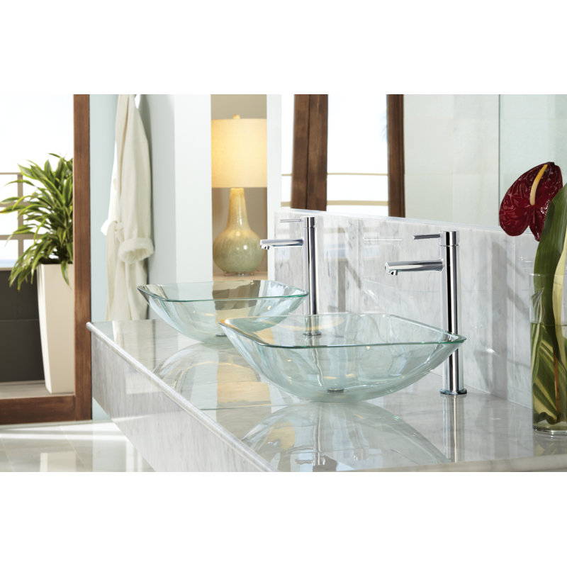 Align Single Hole Bathroom Faucet, Chrome