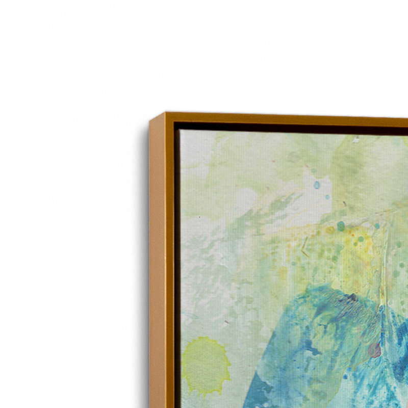 «When Day Breaks» par Allison Ford, reproduction d'art sur toile, H 48 po x l 32 po, Doré