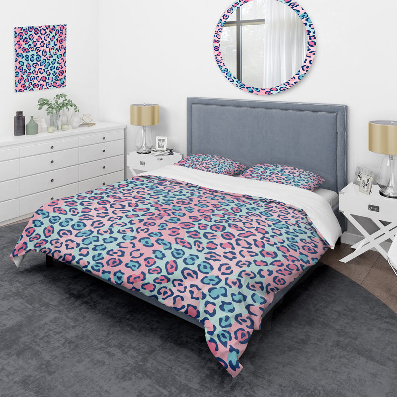 Ensemble de housse de couette animaux - couleurs de microfibre
