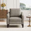 Fauteuil large en similicuir rembourré-230165346