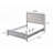 Panel Bed Plush Channel Tufted Headboard-1644173009