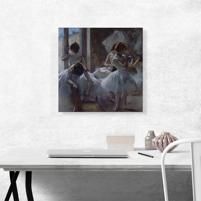 Danseurs - 1885 - impression, H 18 po x l 18 po x P 0,75 po