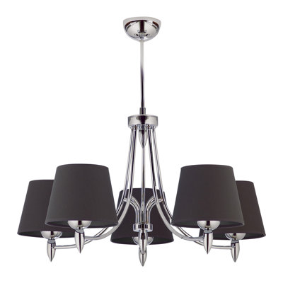 Holifield 5 - Light Shaded Chandelier