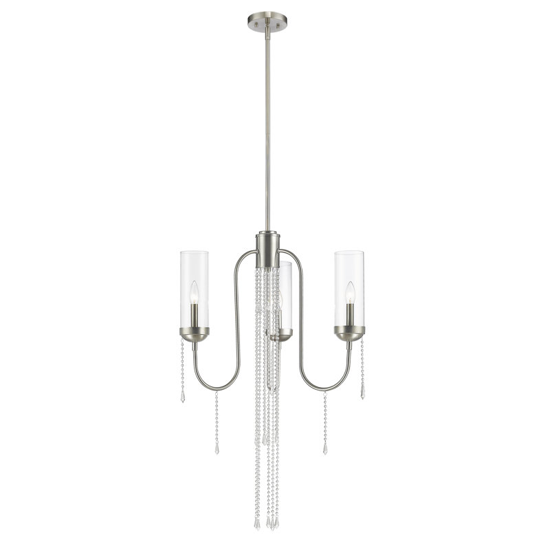 Liara 3 - Light Dimmable Tiered Chandelier