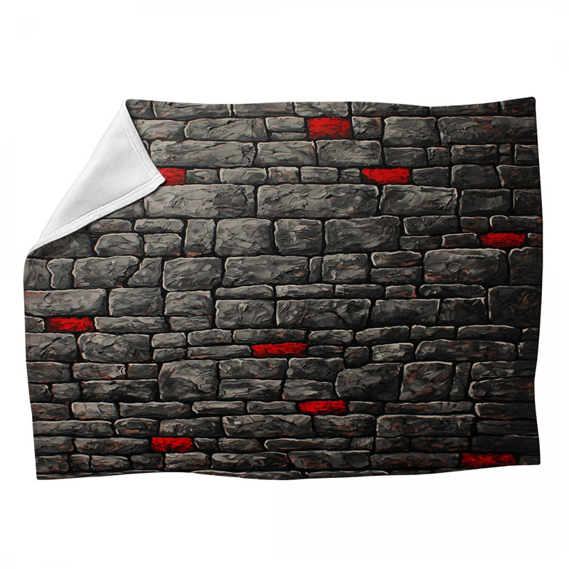Jeté Stone Wall, L 60 po x l 50 po