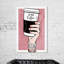 "coffee to go" , reproduction d’art sur toile-17440843-17511071