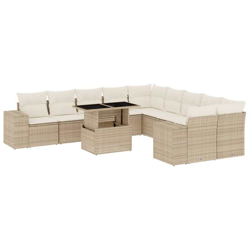 Ensemble de canapé de jardin Vidaxl