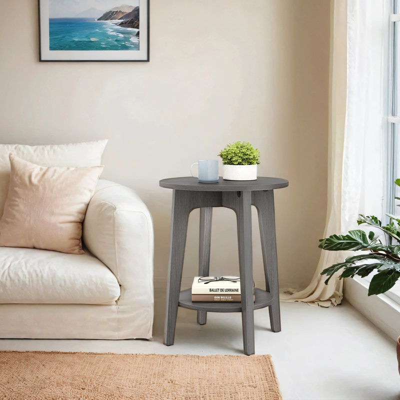 Side Table, Smoky Gray