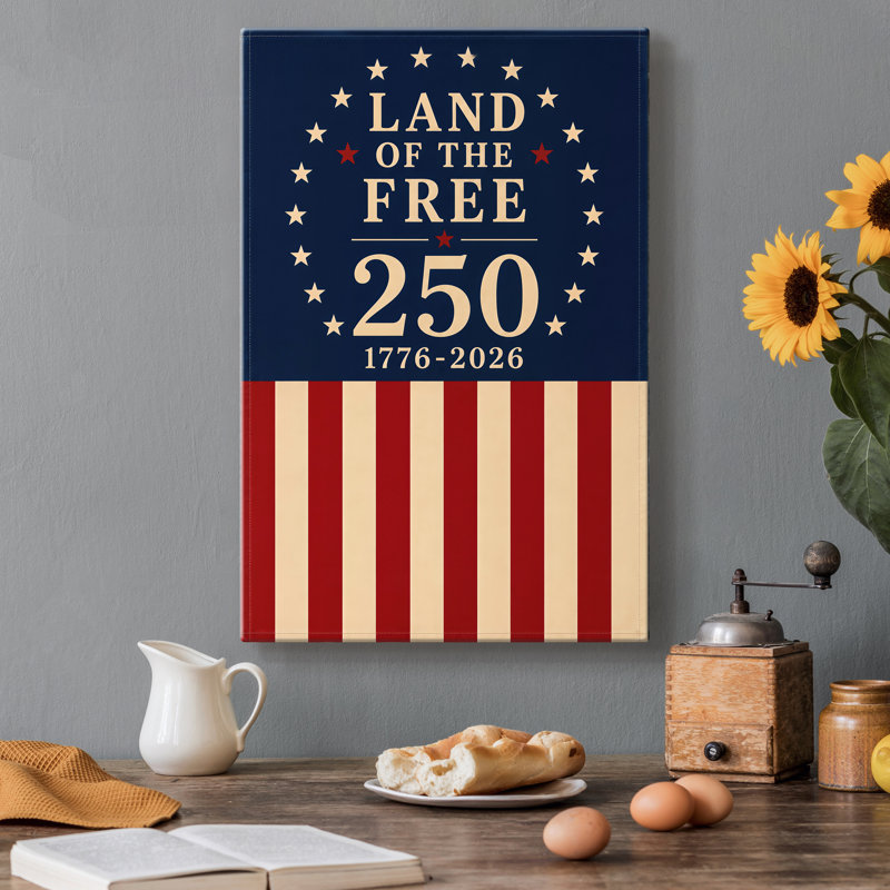 Land of the Free-Gallery Wrapped Canvas - Ready to Hang, 12X18
