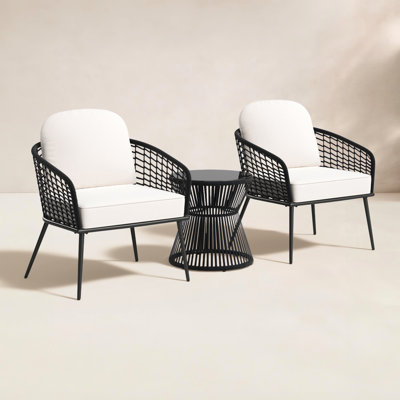 Gerdie Sheri 3 Piece Seating Group With Cushions