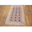 Tapis brun antique en coton Dhurrie