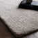 Tachiana Hand Tufted Shaggy Silver Area Rug