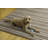 Kivett Striped Tan and Cream Indoor Outdoor Machine Washable Area Rug-677900335
