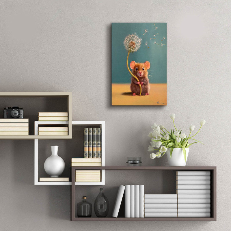 Art mural en verre épique «Tiny Wishes» par Lucia Heffernan, 16 po x 24 po, H 24 po x l 16 po