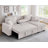  90.5 inch Modern L-Shape Multifunctional Storage Corner Sofa Bed-1618230088-1636238788