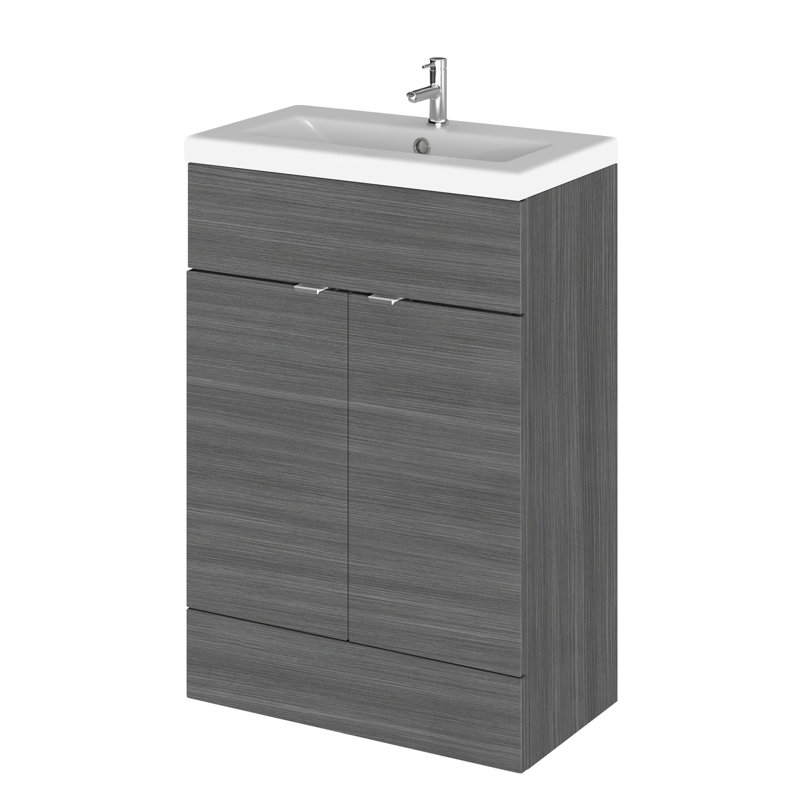 Fusion 15367mm Single Bathroom Vanity with Integrated Ceramic Basin